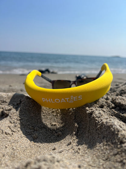 Phloaties Floating Neoprene Sunglass Strap - Universal Fit (Phloaties YellowMello)